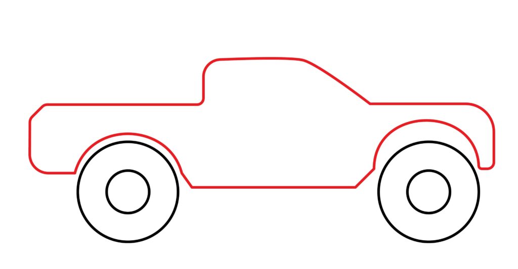 How to draw the main body