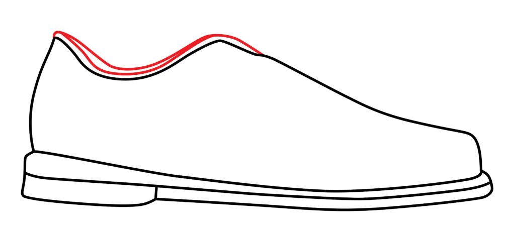 How To Draw Bowling Shoes