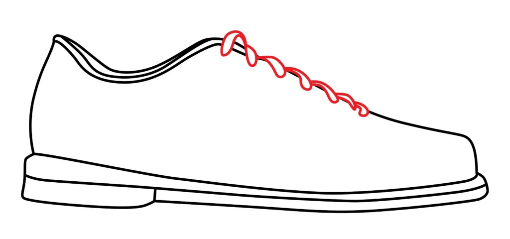How To Draw Bowling Shoes