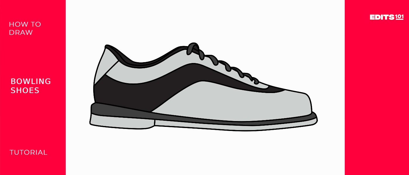 How to draw bowling shoes